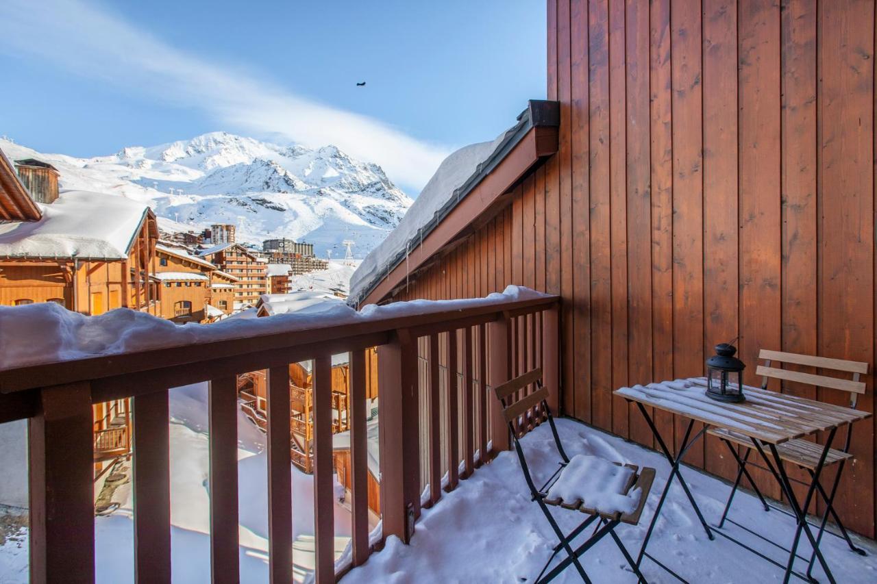 Val Thorens-Cosy Duplex Avec Vue Silveralp Luaran gambar