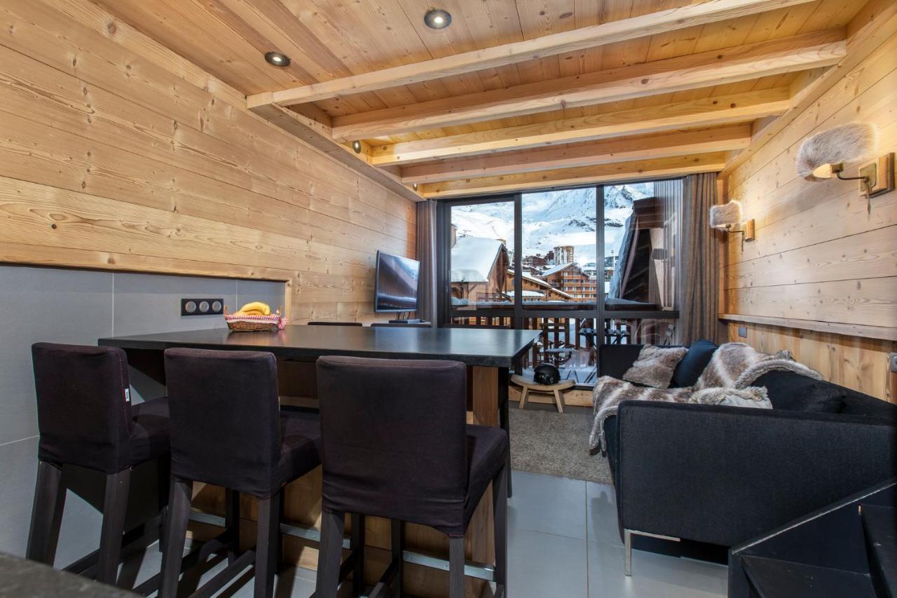 Val Thorens-Cosy Duplex Avec Vue Silveralp Luaran gambar