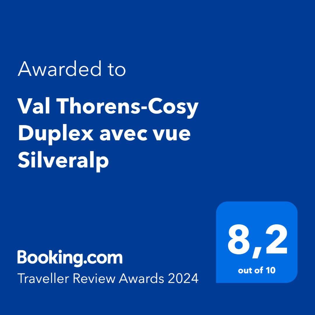 Val Thorens-Cosy Duplex Avec Vue Silveralp Luaran gambar